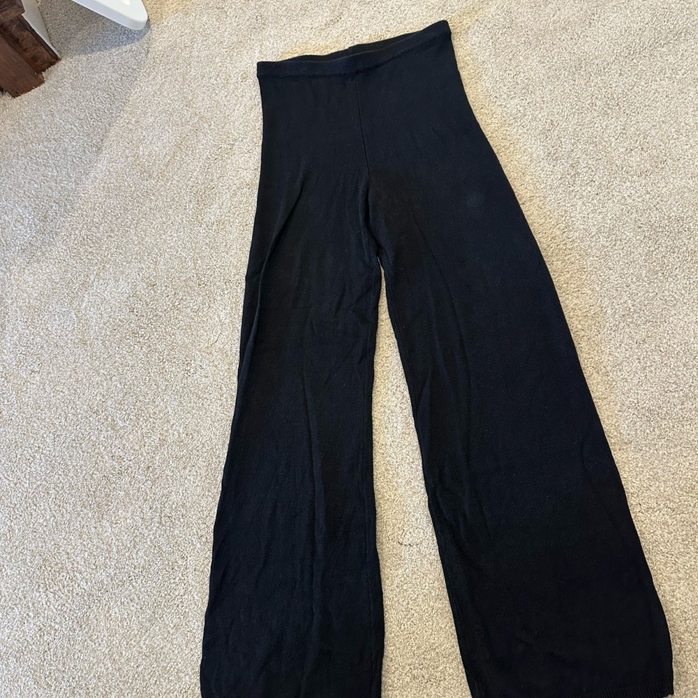 Cult Gaia Black Knit Pants - Picture 9 of 15